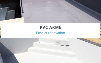 Installation revêtement de piscine en PVC armé