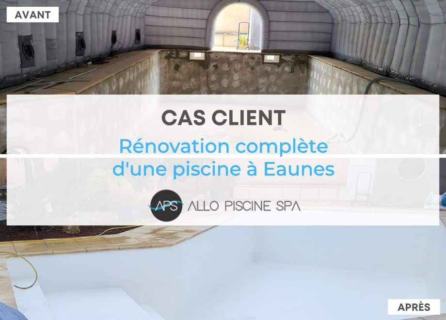 Rénovation de piscine à Eaunes